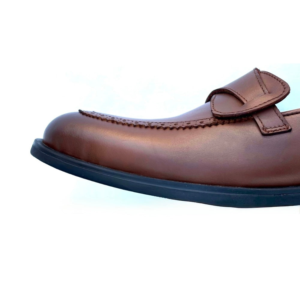 Mocassins Butterfly – Noir / Tabac