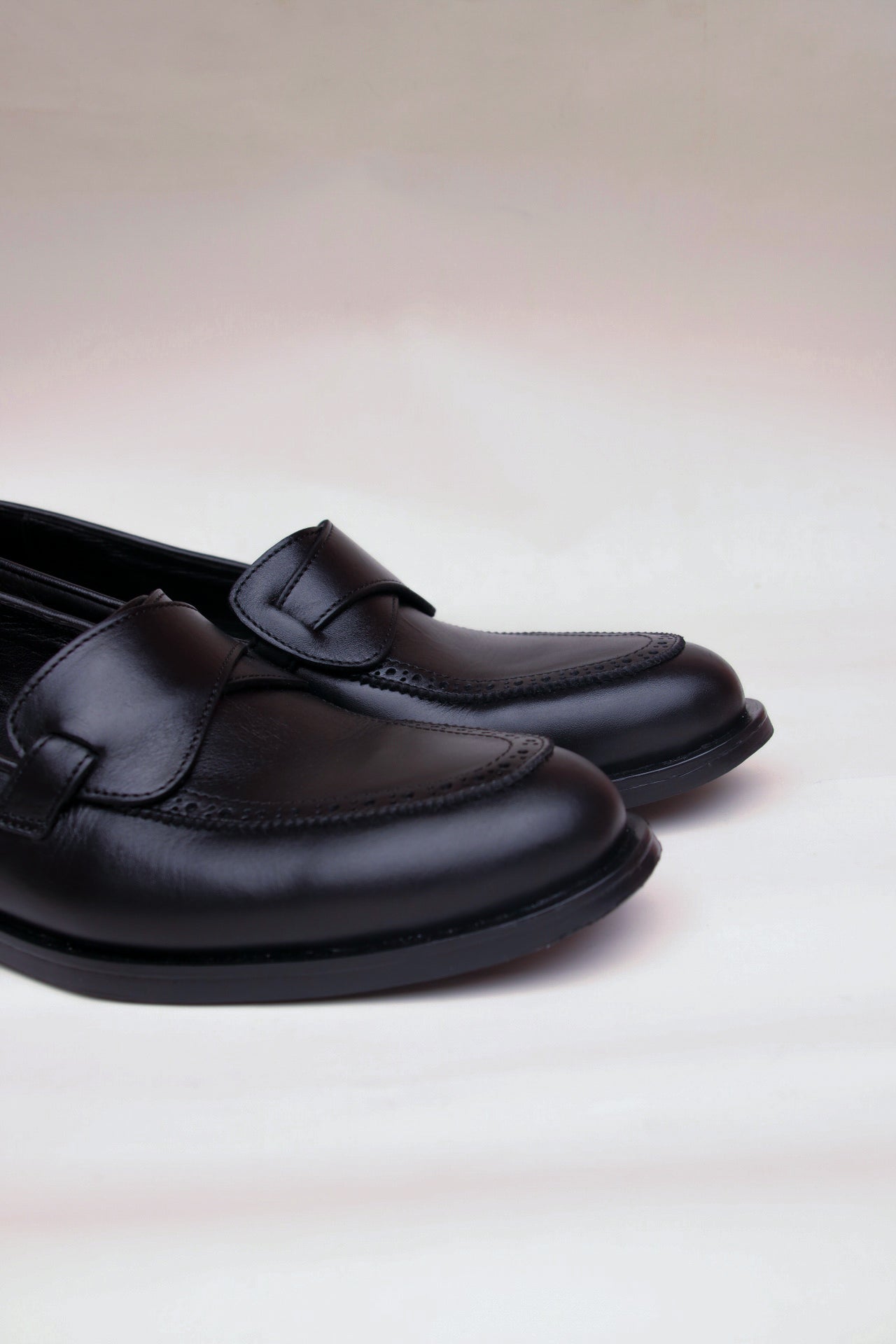 Mocassins Butterfly – Noir / Tabac