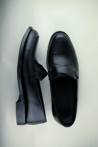 Mocassins Butterfly – Noir / Tabac