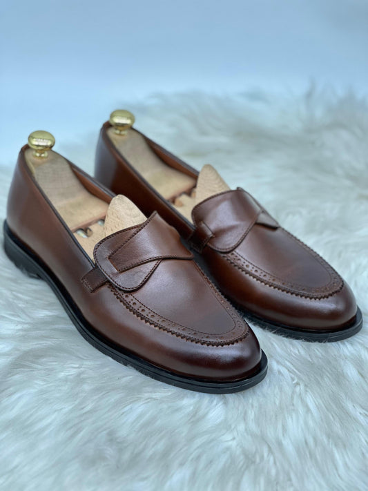 Butterfly Loafers - Brown