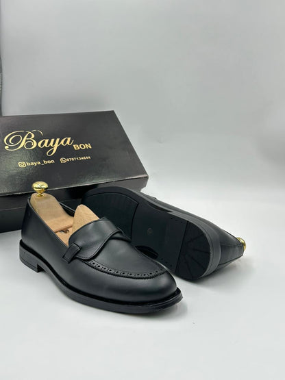 Butterfly Loafers - Black