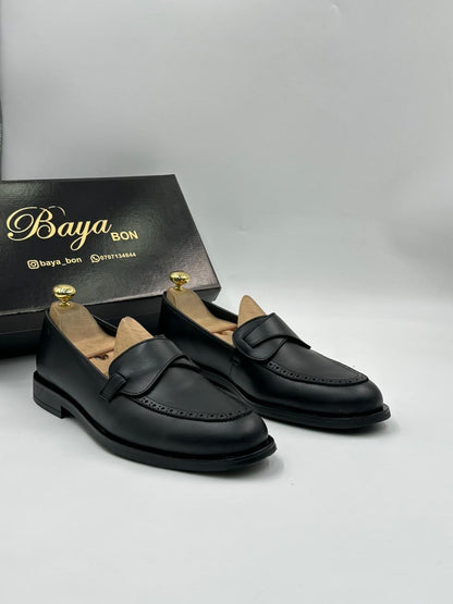 Butterfly Loafers - Black