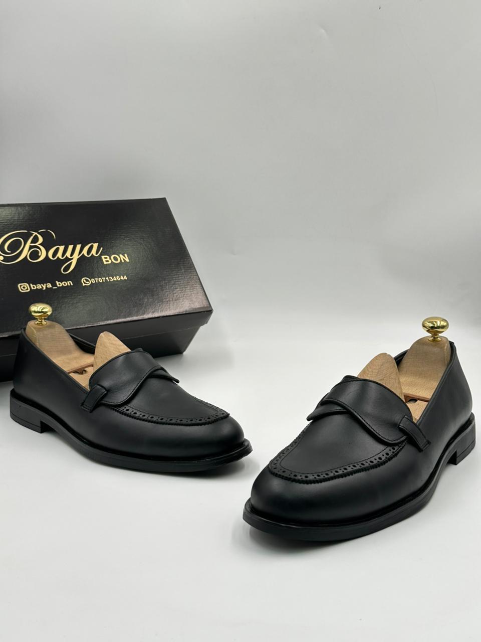 Butterfly Loafers - Black