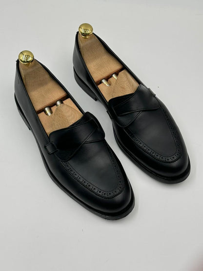 Mocassins Butterfly – Noir / Tabac