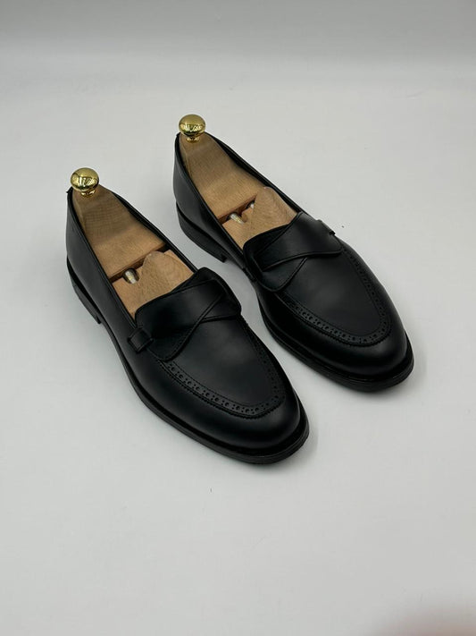 Butterfly Loafers - Black