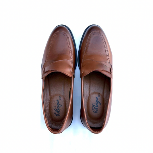 Mocassins Butterfly – Noir / Tabac